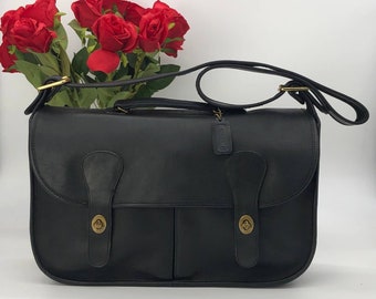 vintage coach musette bolsa