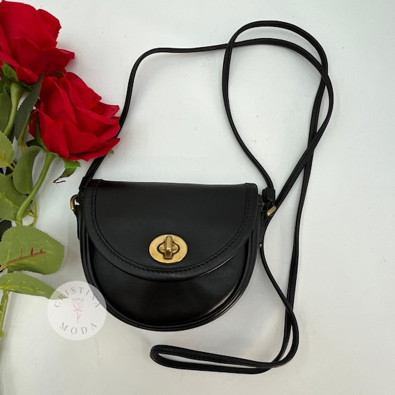 Vintage Coach Mini Watson Bag 6606 Black 2002 - Etsy