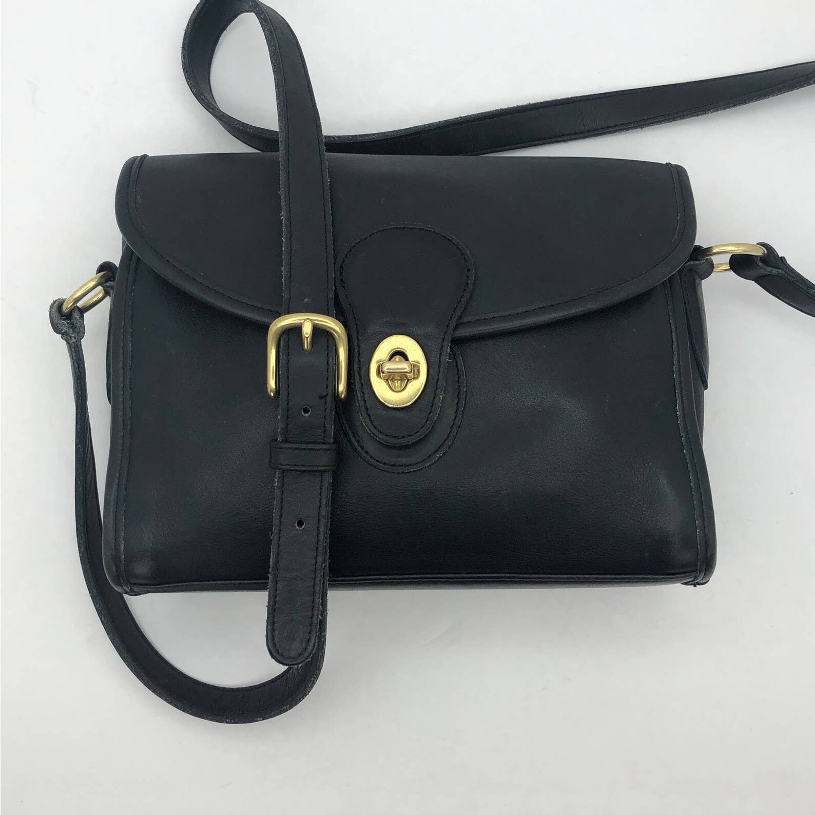 Vintage Coach Devon Bag 9908 Navy Blue USA 1994 Etsy