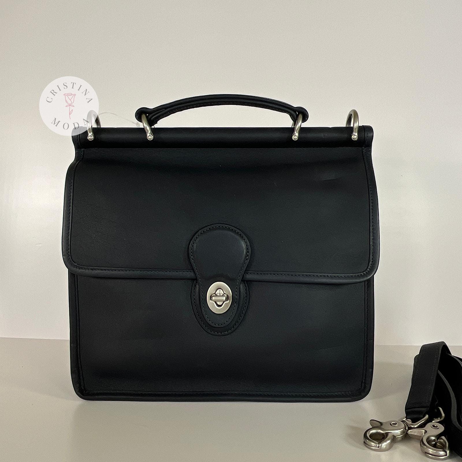 NEW Vintage Coach Willis Bag 9927 Navy & Nickel Hardware 2004 - Etsy