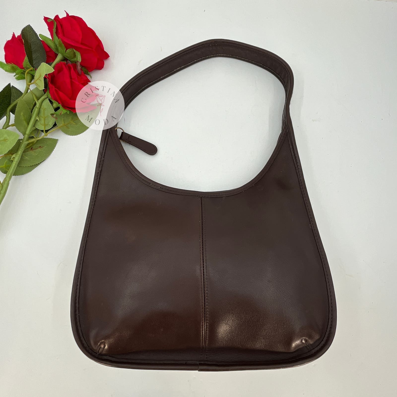 Vintage Coach Ergo Zip 9025 Mahogany Brown 1997 USA - Etsy