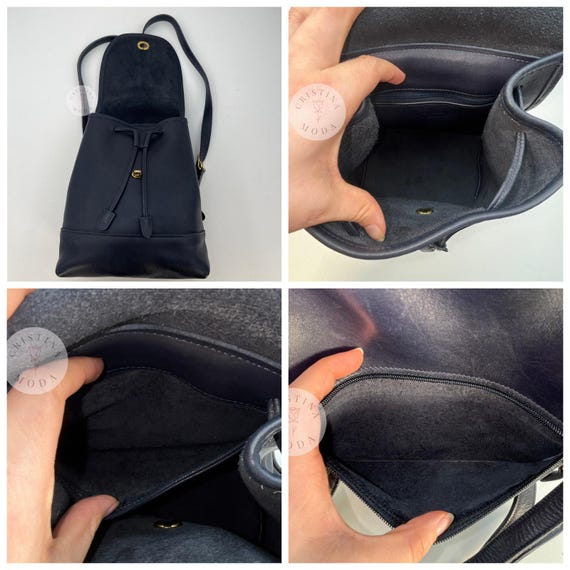 Vintage Coach Large Daypack Backpack 9791 Navy 1998 Costa Rica - Etsy