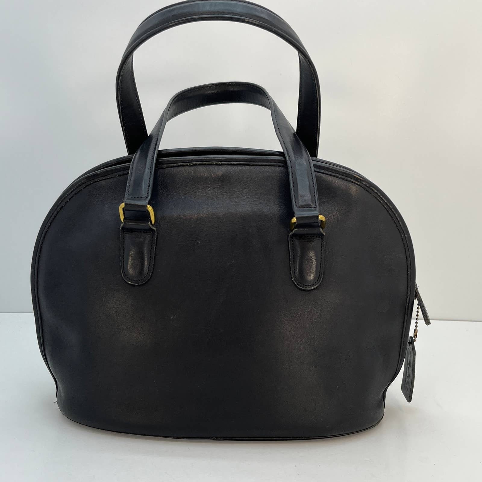 1990s COACH Pelham Shoulder Bag / Domed Bowler Bag / 9958 -  UK