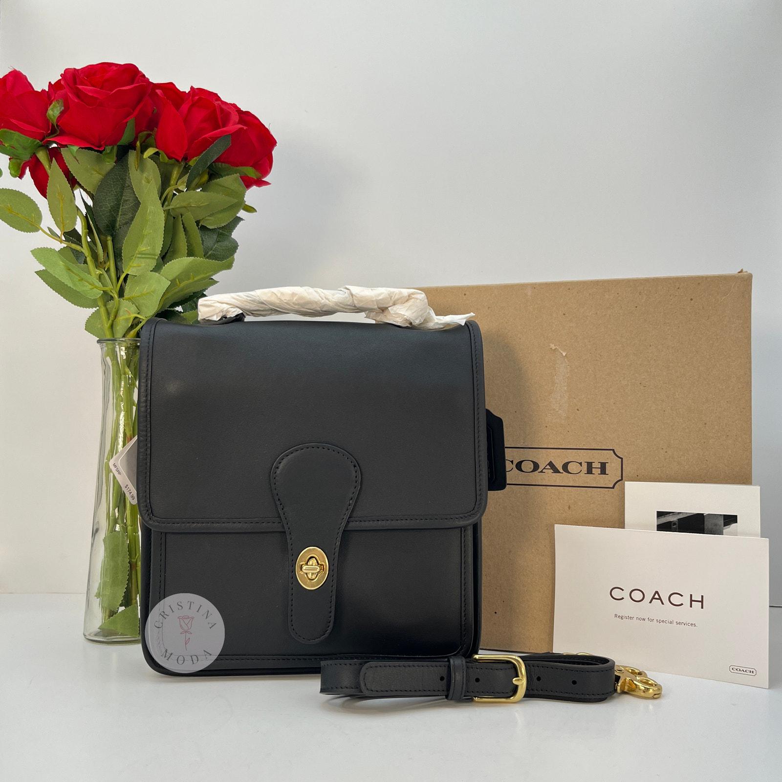 NEW Vintage Coach Station Bag 5130 Black 2002 - Etsy