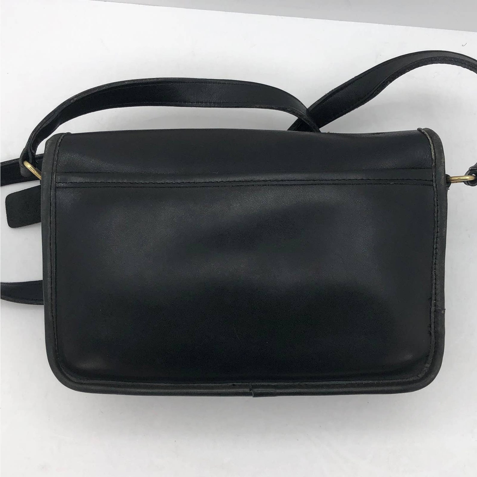 Rare Vintage Coach Compartment Bag 9850 Black Leather | Etsy