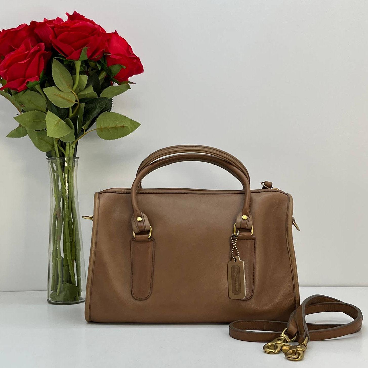 Vintage Coach Madison Collection Savoy Satchel in a gorgeous