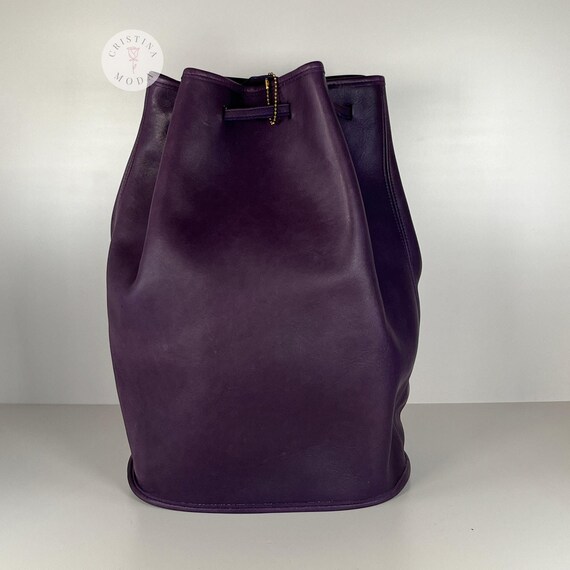 Vintage Coach the Sling 9929 Purple USA 1990's - Etsy