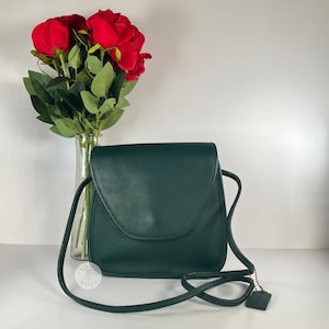 希少　コーチ　90s COACH Lindsay Bag USA ネイビー Lindsay Coach Bag - Etsy