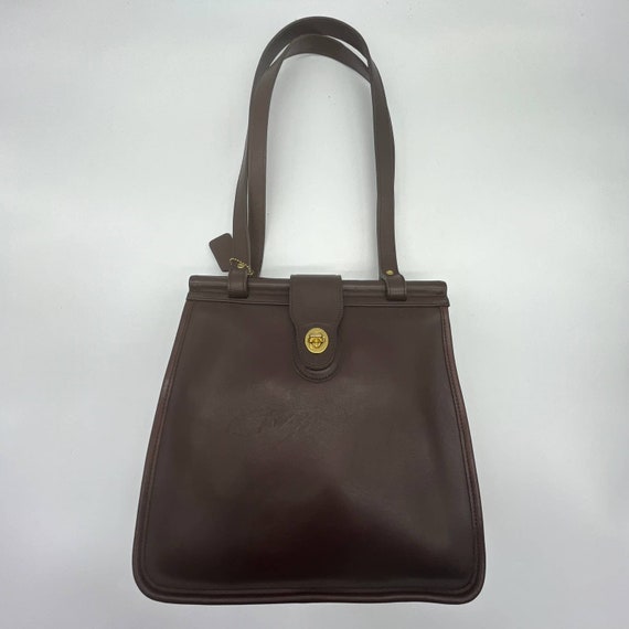 Vintage Coach Weston Shopper 9021 Mahogany USA 1997 Gem