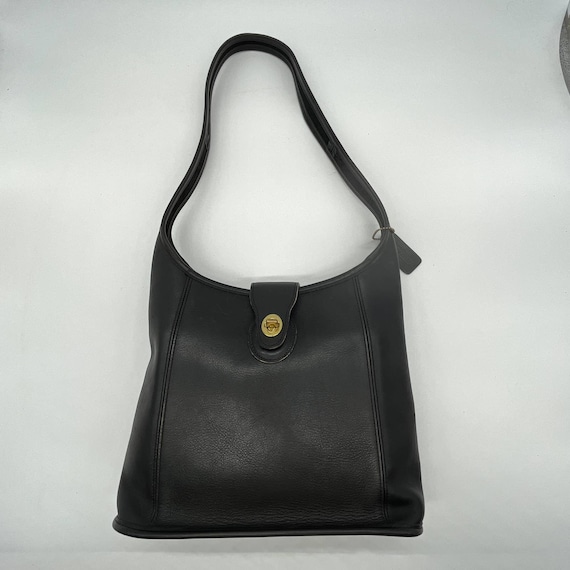 Vintage Coach Ergo Turnlock Bag 9036 Black USA 1998 - Etsy Vintage Coach Ergo Turnlock Bag 9036 Black USA 1998 - Etsy