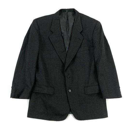 Valentino Vintage Men's Gray Blazer