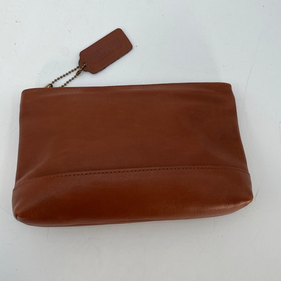 Vintage Coach Cosmetic Case Large 7172 British Tan USA 1990s - Etsy