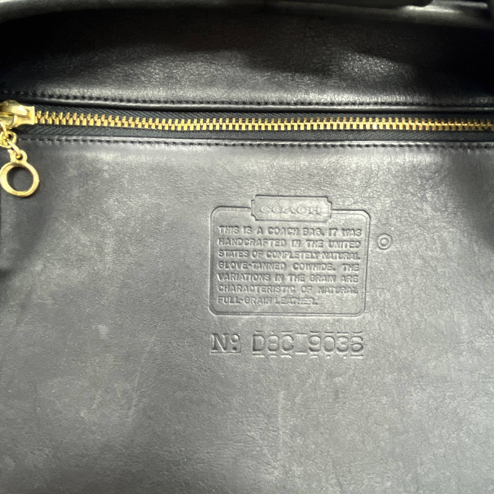 Vintage Coach Ergo Turnlock Bag 9036 Black USA 1998 - Etsy Norway