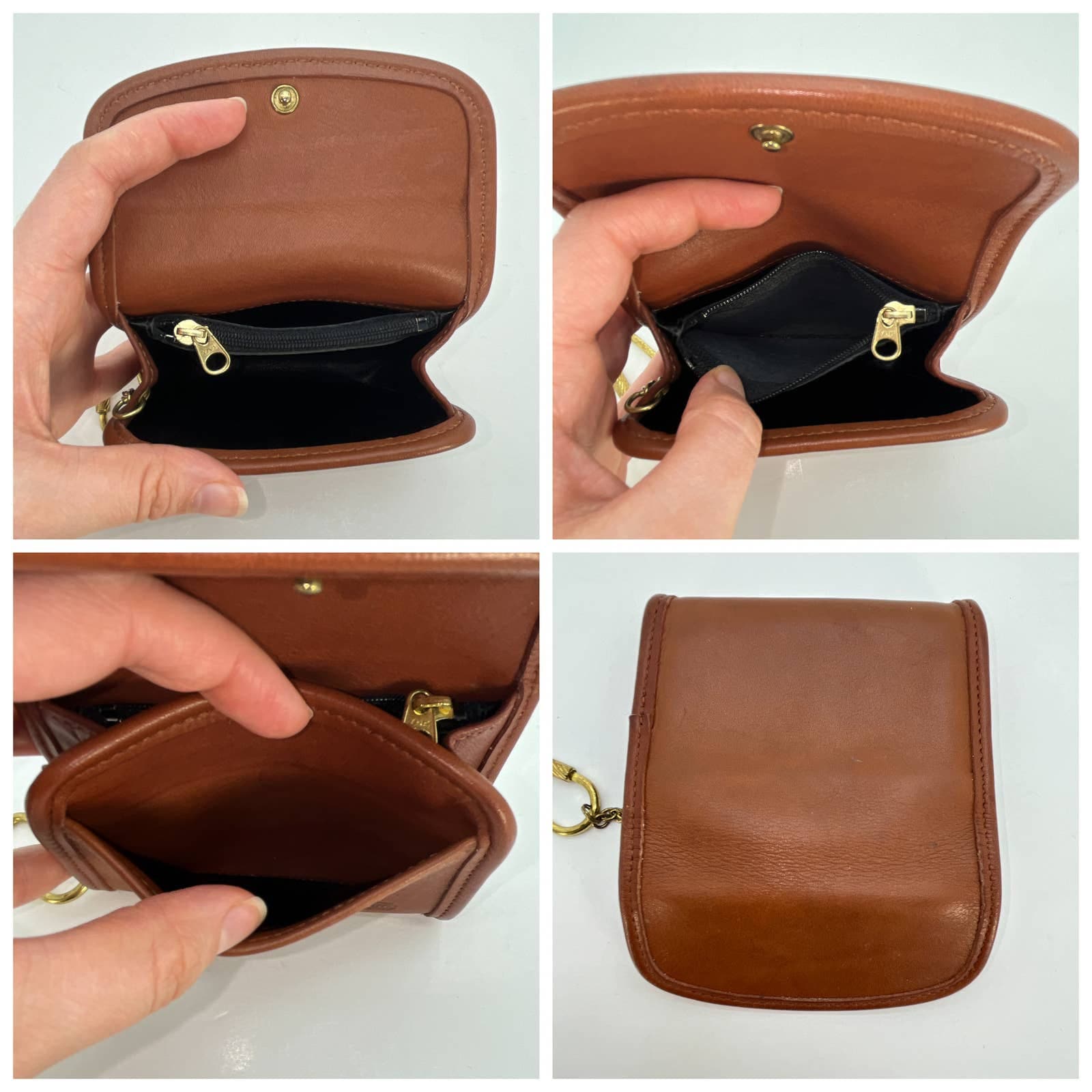 Coach british clearance tan wallet