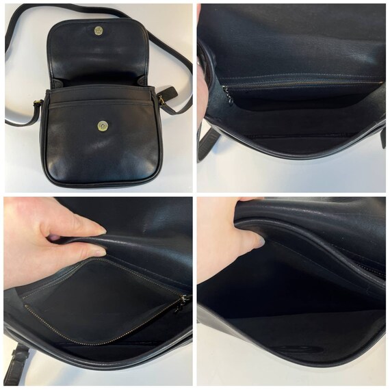 Coach, Bags, Coach Black Small Leather Pochette