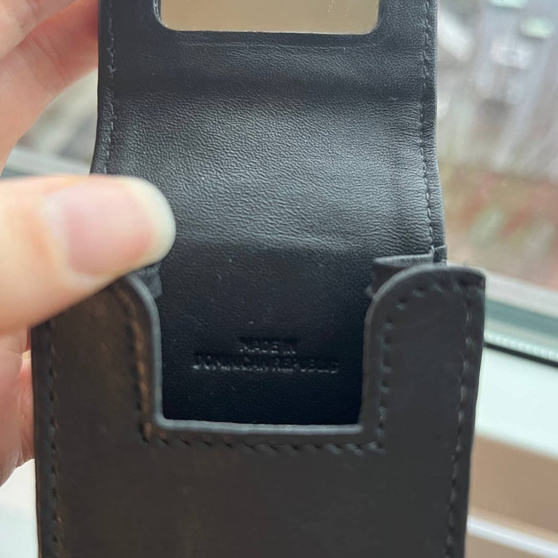 Vintage Coach Double Lipstick Case With Mirror 4736 Black Y2K Etsy