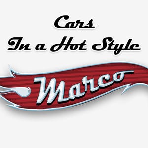 Personalized Hot Wheels Lightning McQueen Custom PNG Logo Cars Original Birthday Name Logo with Custom Name