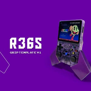 R36S Griff Template V1, R36S Grip, R36S Comfort Grip Template, R36S Custom Grip Template