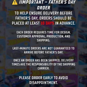 Father’s Day Gift Personalized Toy Cars | Blister Pack Custom Hot Wheels card w/car included | Gift for Dad - DadWheels - Best Dad Ever image 20