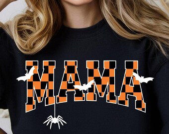 Mamá de Halloween SVG PNG, Mamá espeluznante SVG, Halloween SVG PNG, Diseño de sublimación de Mamá de Halloween, Spooky Png Spooky Vibes Svg PNG Halloween Svg