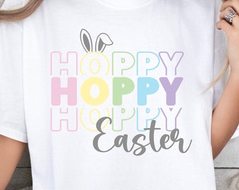 Happy Easter SVG PNG, Easter Vibes Svg, Bunny Svg, Kids Easter Svg, Easter Shirt Svg, Easter Svg, Easter Squad Svg, Easter Bunny Svg