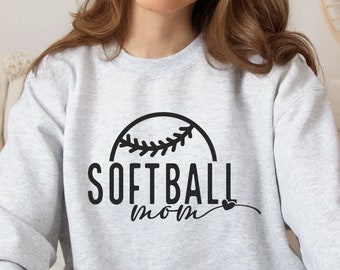 Mamá de sóftbol SVG png Camiseta de mamá de sóftbol Sóftbol SVG Diseño de camiseta de mamá de sóftbol Calcomanía para auto png SVG EPS DFX JPEG Archivo digital Descarga instantánea