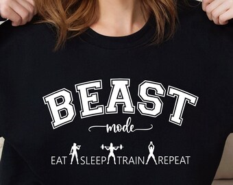 Beast Mode SVG PNG Gym Svg Png, Gym Shirt Svg Png, Weight Lifting Svg Png, Workout Svg Png, Gym Girl Svg Png, Gym Quote Svg Sublimation