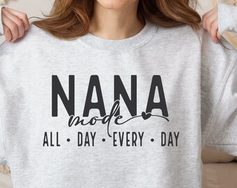 Nana Mode SVG PNG, Nana Svg, Nana shirt svg png One Loved Nana Cut file for cricut sublimation file svg png dxf jpeg eps