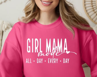 Girl Mama SVG PNG Mom Svg Mama Svg Girl Mom Svg Mom Of Girls Svg Daughter Svg, Mommy Svg, Girl Mom Shirt Svg