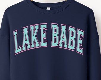 Lake Babe SVG PNG, Lake Svg, Lake png Retro Summer Svg, Summer Shirt svg, Summer Svg, Summer Png, Lake Life svg png Summer Sublimation