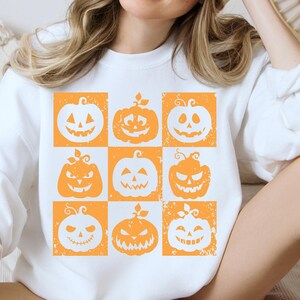 Retro Jack-o-lantern SVG PNG Halloween Svg Halloween Png Spooky Season Svg Spooky Season png Retro Halloween Svg Funny Halloween Svg afbeelding 6