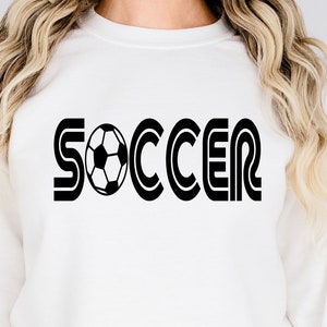 Soccer Futball SVG Soccer Futball Shirt T-shirt Cricut Design PNG SVG Silhouette Digital File Instant Download