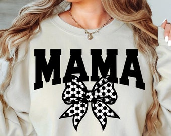Soccer Mama SVG PNG, Soccer Svg, Soccer png Coquette Bow Game Day Vibes Svg, Soccer Mom Shirt, Soccer Shirt Svg, Soccer Mom Svg Cut File