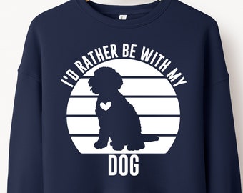 I'd Rather Be With My Dog PNG SVG Doodle svg Png Doodle shirt Doodle car decal cup decal Sublimation Digital Download Cut file for cricut