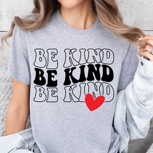 Seja gentil SVG Seja gentil PNG Gentileza Svg, Retro Wavy Seja gentil Citação Svg, Inspiracional Svg, Citação positiva Svg, Motivacional Svg, Professor Svg