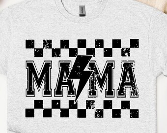 Mamá Rayo SVG PNG, Mamá Svg, Mamá Png, Camiseta Mamá Svg, Vida de Mamá Png, Sublimación de Mamá, Mamá Retro Svg, Diseños de Sublimación