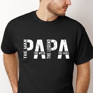Pappa Mannen Myten Legenden SVG PNG #Dadlife Pappa svg, Rolig svg, Pappa png, Fars dag svg, Klippfil för Cricut Sublimeringsfil bild 6