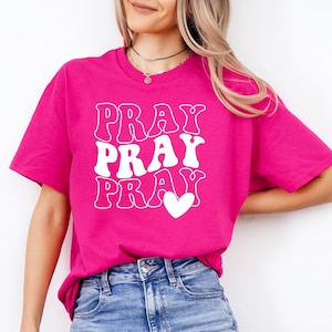 Pray SVG Pray PNG Prayer Christian svg  Religious svg Jesus svg Shirt Design Cut File for Cricut Digital Download