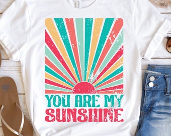 You are My Sunshine png SVG, retro zomersublimatie, populaire trendy zomer, zonneschijn png, preppy zomerontwerp png, png-sublimatie