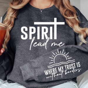 Geist Führe mich SVG PNG Bibel Zitat geschnitten Datei für Cricut
