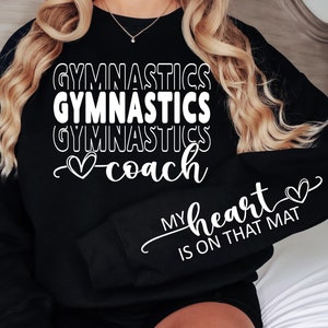 Gymnastik-Trainer SVG png Gymnastik-Trainer-Shirt PNG svg Design png svg Digitale Datei Sofortiger Download Sublimationsdatei Schnittdatei für Cricut