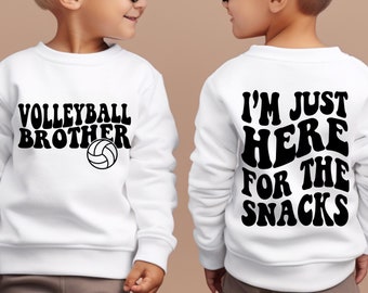 Volleyball Brother SVG PNG, Volleyball Brother Shirt Svg Volleyball Brother Era svg Game Day Svg Mom Svg Cut file for Cricut Sublimation