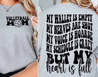 Volleyball Mom SVG PNG, Volleyball Mom Shirt Svg, Volleyball Svg, Volleyball Mama Svg, Volleyball Shirt Svg, Game Day Svg, Sports Mom Svg
