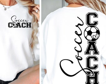 Soccer Coach SVG PNG Soccer Coach Shirt Design png svg Cut file for Cricut Silhouette Cameo dfx eps Digital File Download Sublimation
