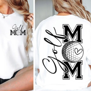 Golf Mom SVG PNG Golf svg Golf png Golf Mom Shirt Digital Image Instant Download Sublimation Cricut Cameo Silhouette eps jpeg dxf