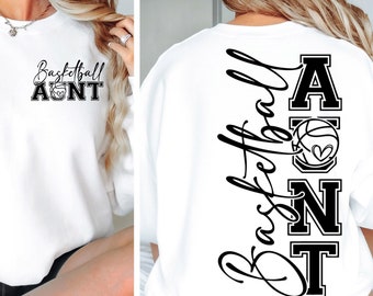 Basketball Aunt SVG PNG Basketball svg Basketball Aunt Shirt Car decal Basketball Aunt Cup Decal png svg eps dfx jpeg Digital File Download