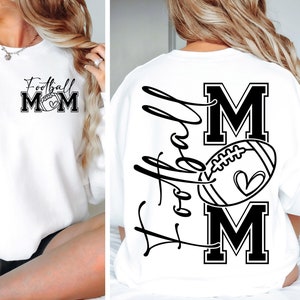 Football Mom SVG, Football Mom Png, Football Mom Shirt Svg, Football Svg, Football Mama Svg, Football Shirt Svg, Game Day Svg Sublimation