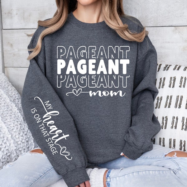 Pageant Mom SVG png Pageant Mom PNG svg Pageant mom shirt My Heart is on that Stage png svg dfx eps jpeg Digital File Instant Download