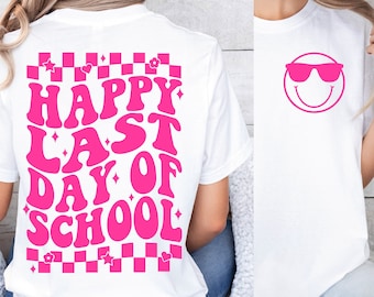 Último día de clases SVG PNG, Maestro SVG Maestro PNG Verano SVG Camiseta de maestro SVG Agradecimiento al maestro Archivo de corte por sublimación para Cricut
