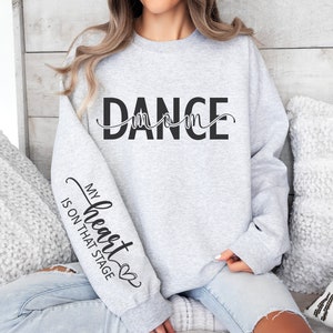 Dance Mom png svg Dance Mom svg Dance Competition Shirt My Heart is on that Stage Shirt Design Cricut dfx eps Digital File Instant Download